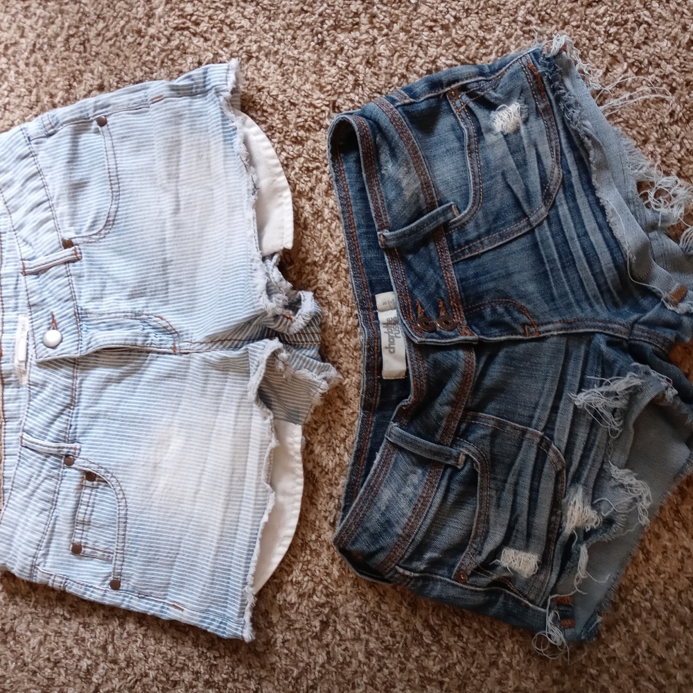2 pair size 8 shorts